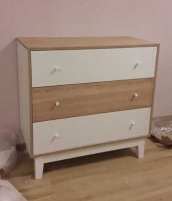 Комод на ножках Сонома/ Білий Новий зі складу Ящики Телескоп