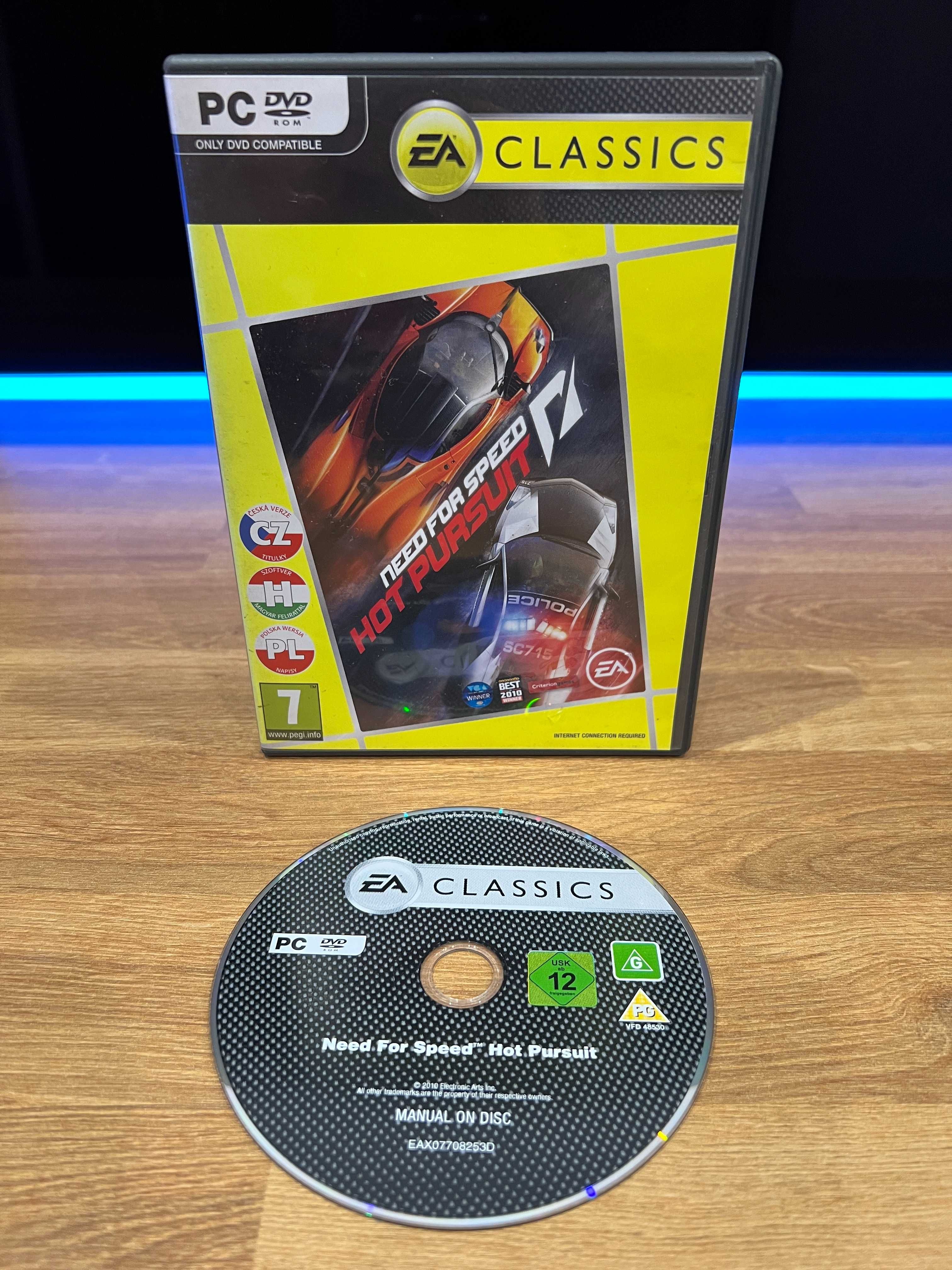 Need for Speed Hot Pursuit (PC PL 2010) DVD BOX EA Classics