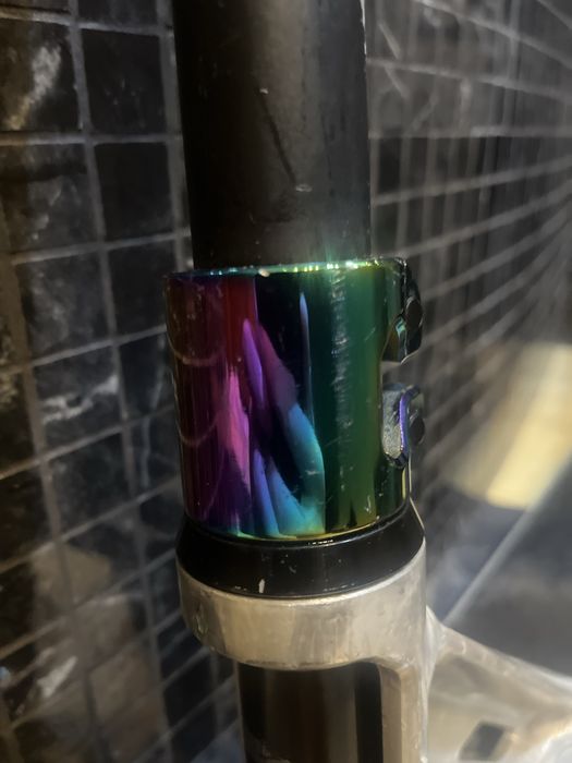 Hulajnoga oxelo wyczynowa szara