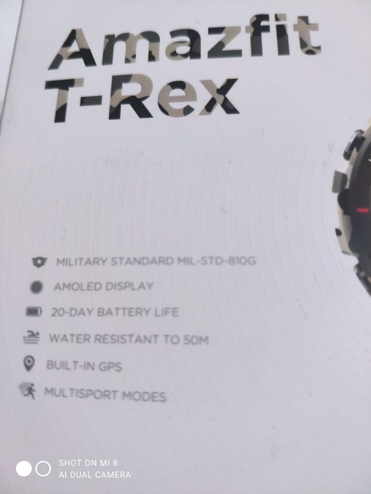 Amazfit T-Rex smartwatch