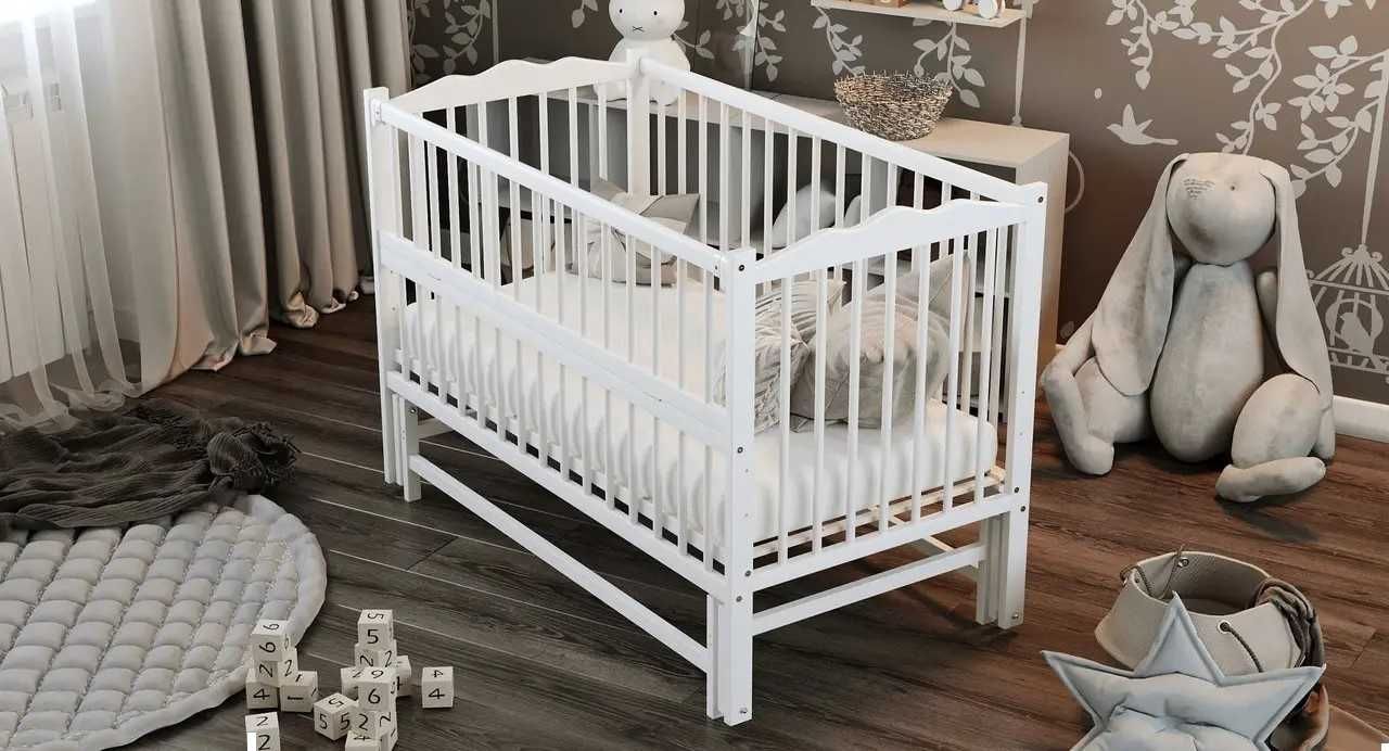 Дитяче ліжечко для немовля асортимент кольори / детская кроватка