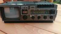 Radio retro TV Magnetofon Broksonic universal fiat 125P polonez tvp L