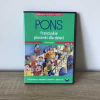 Pons francuskie piosenki dla dzieci - nauka francuskiego z płytą CD