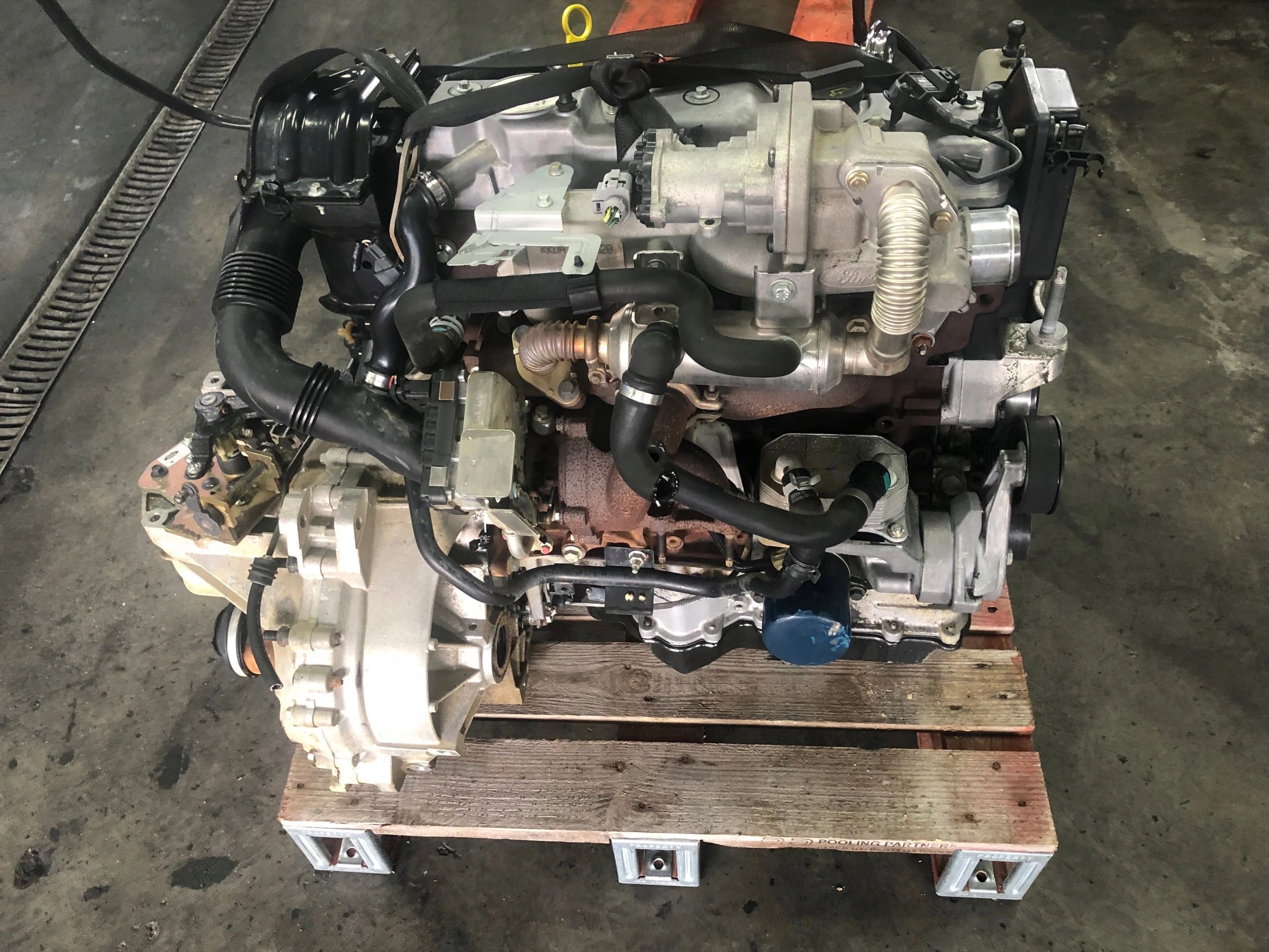 Silnik Komplet Ford Mk2 C-max 1.8 Tdci  QYBA KKDA KKDB KHBA QYWA