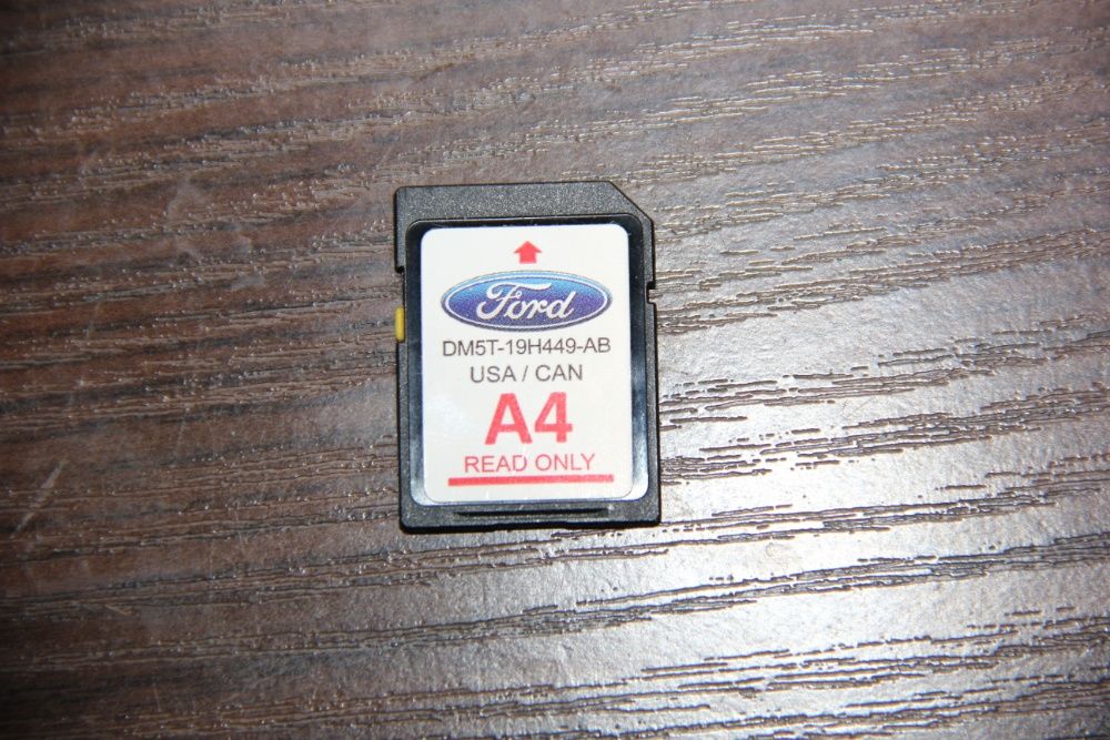 Ford Sync Navigation SD Card Map Version A4 DM5T-19H449-AB
