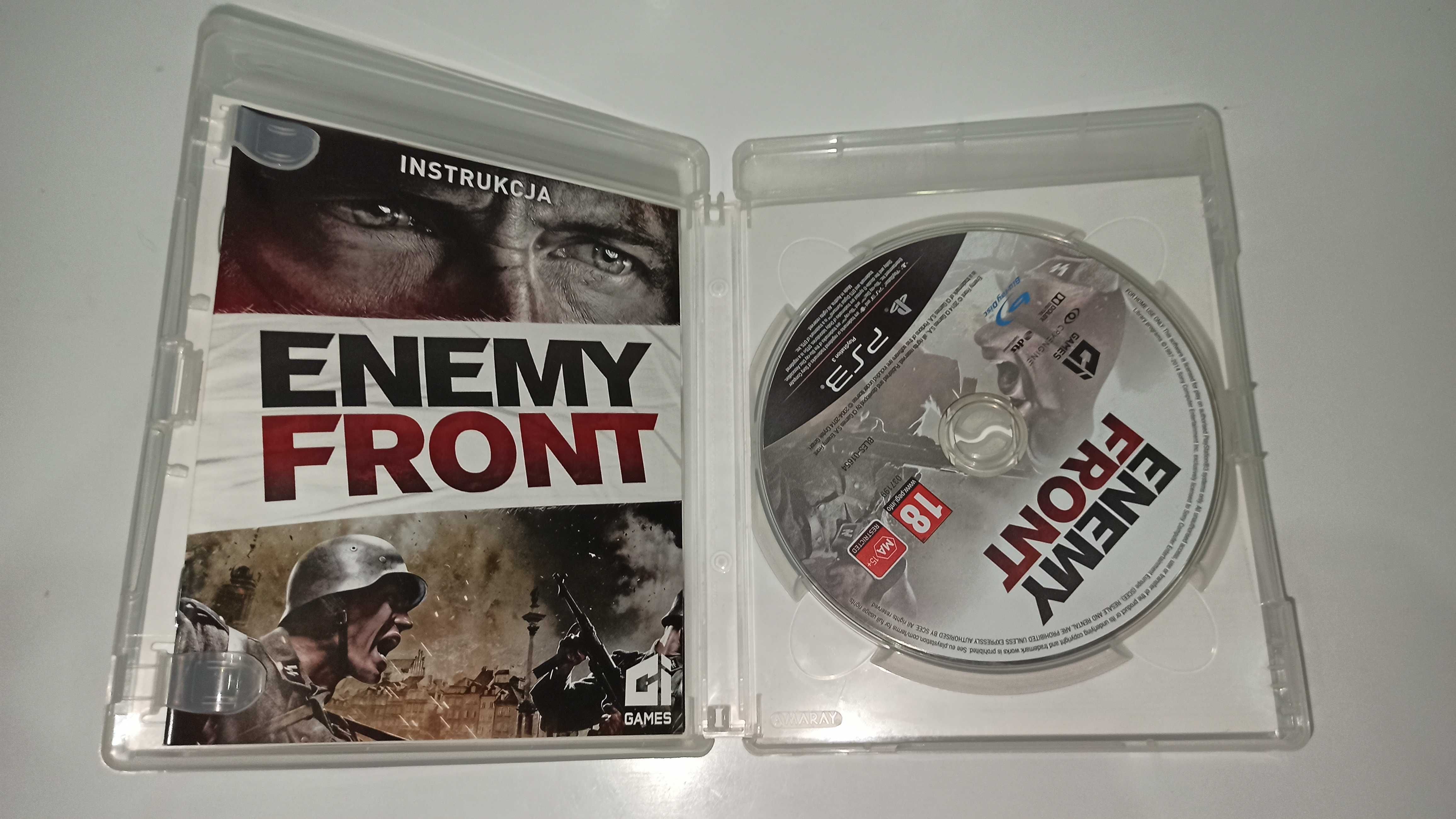 ps3 ENEMY FRONT po polsku strzelanka II wojna elementy snajperskie PL