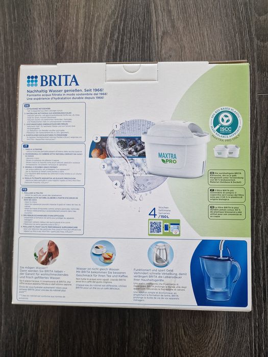 Nowy dzbanek filtrujący BRITA marella 2.4l + 3 wkłady- biały ORYGINAŁ