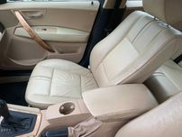 Bmw x3 e83 skóra krem komplet foteli boczki Europa przed lift lędźwie