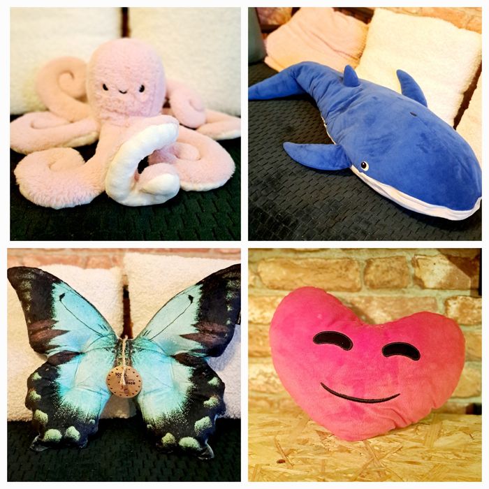 9 maskotek pluszowych prezent dziecko od Mikołaja