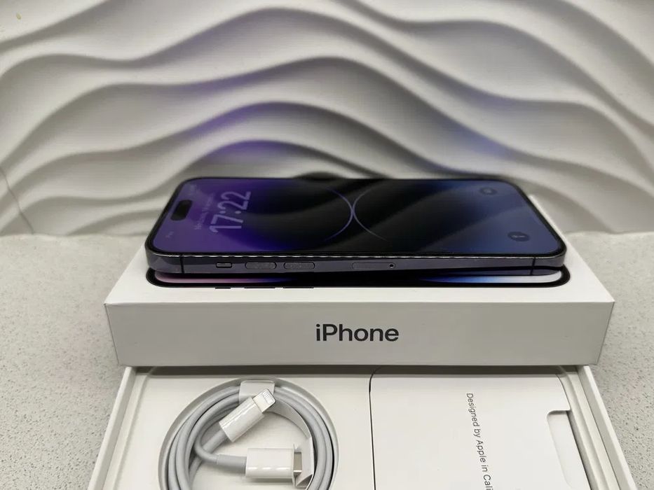 Iphone 14 pro 128 фіолетовий. Гарний стан повний комплект!