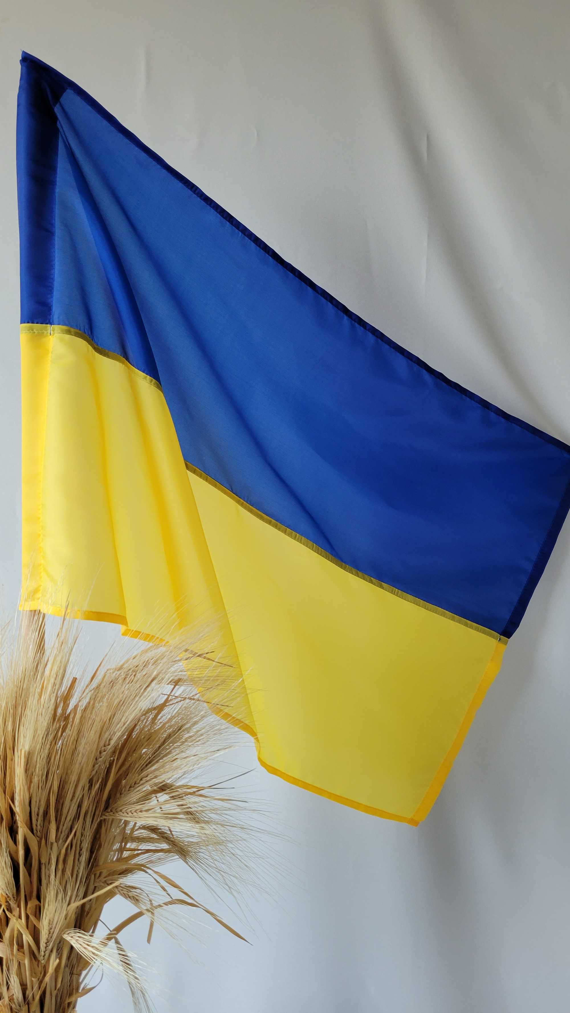 Прапор/Флаг України та УПА Атласний 90*1,36м\60*90