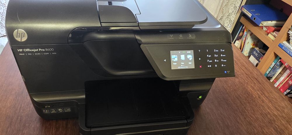 Urządzenie, drukarka wielofunckyjne HP Officejet Pro 8600  WIFI duplex