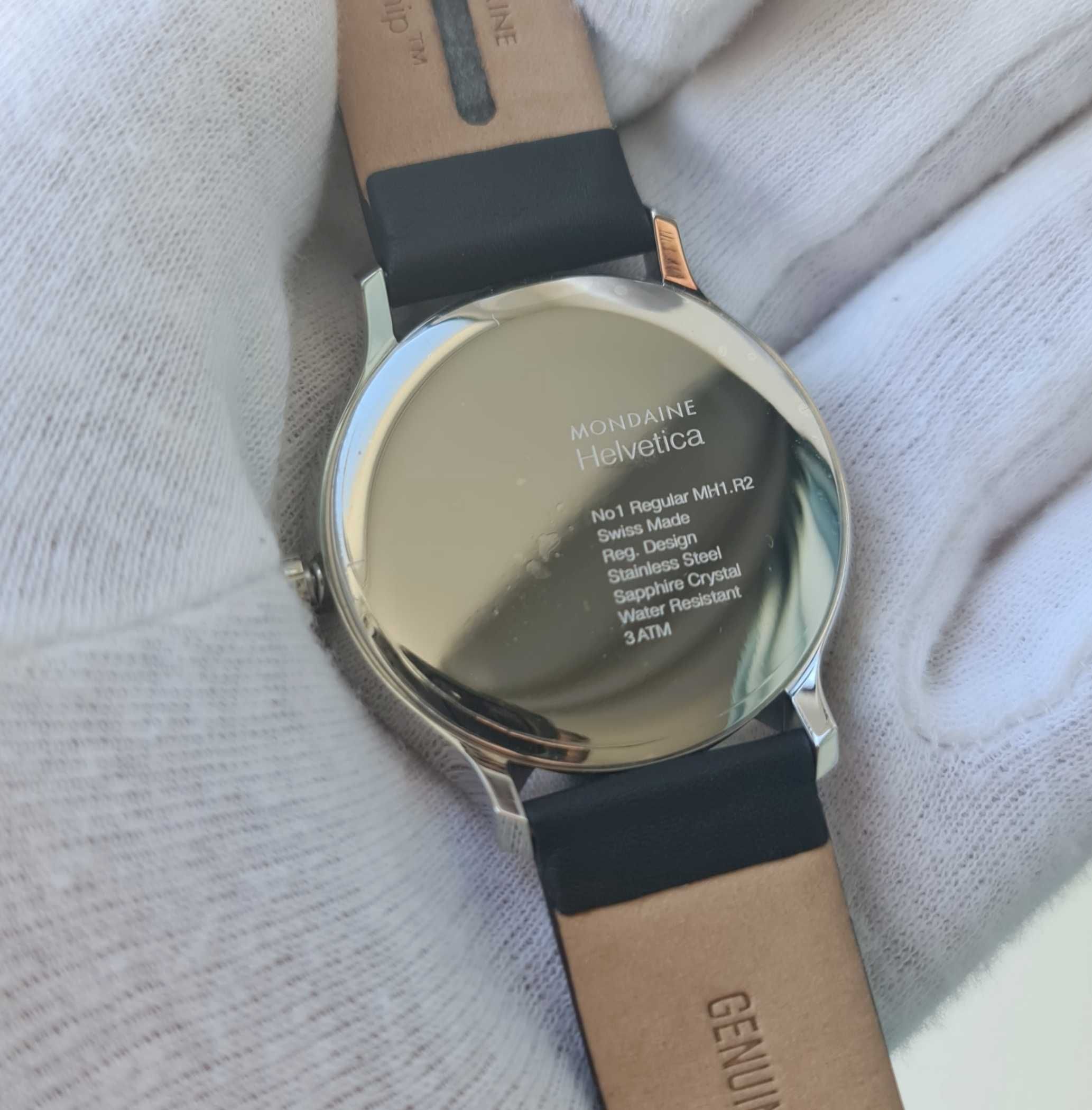 Чоловічий годинник Mondaine Helvetica Regular 40.5 mm MH1.R2 Swiss
