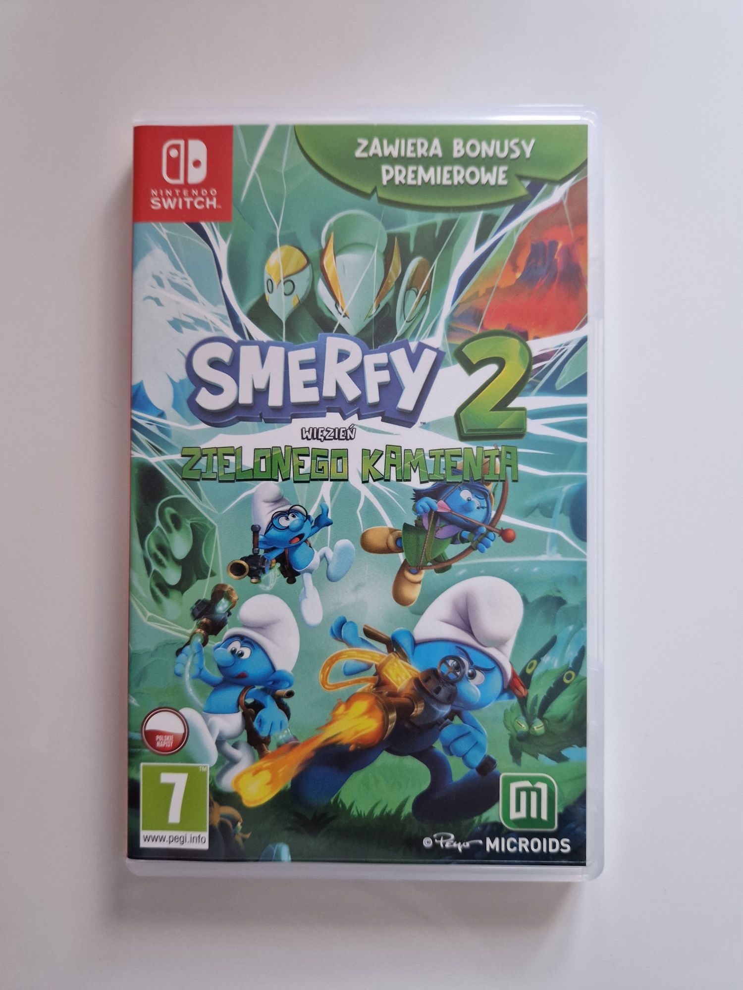 Nintendo Switch ^ Gra Smerfy 2