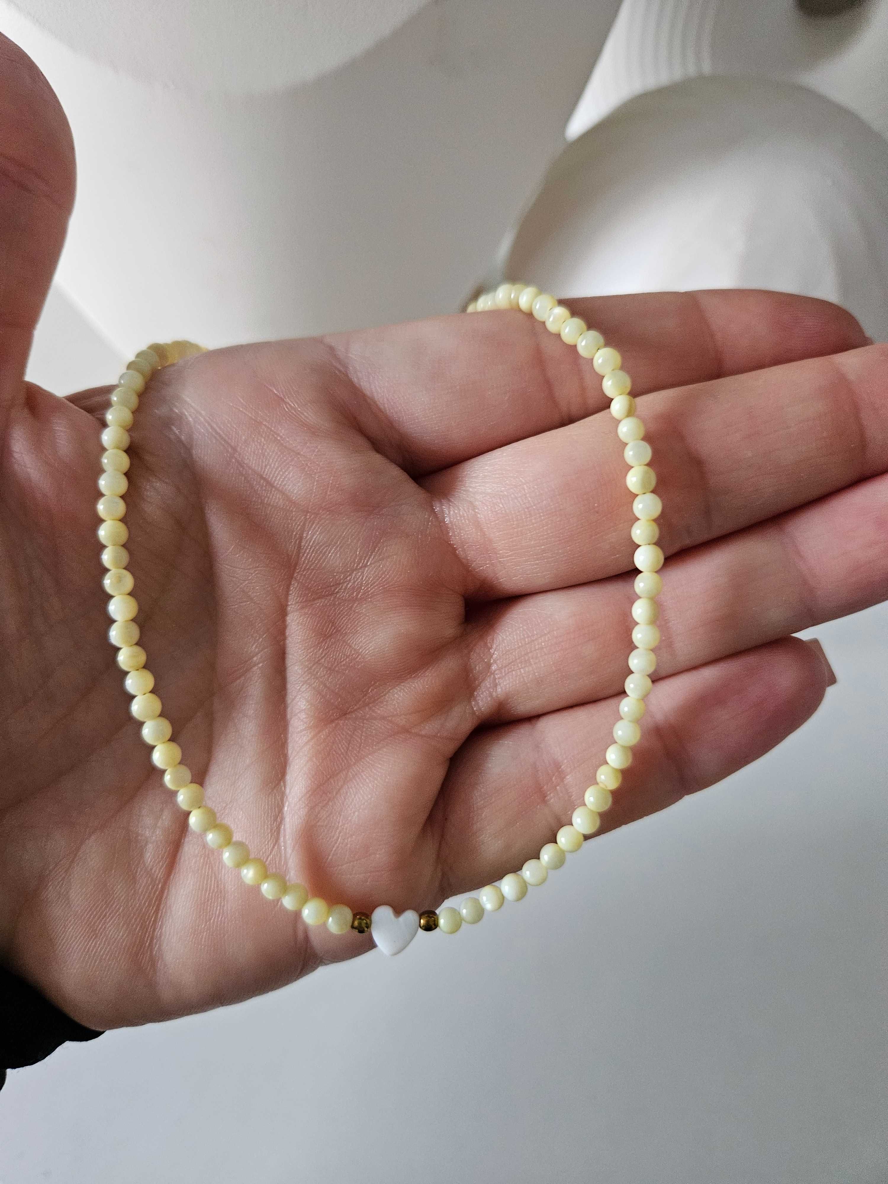 Naszyjnik z sercem Nowy Accessories Dziubeka Zapraszam