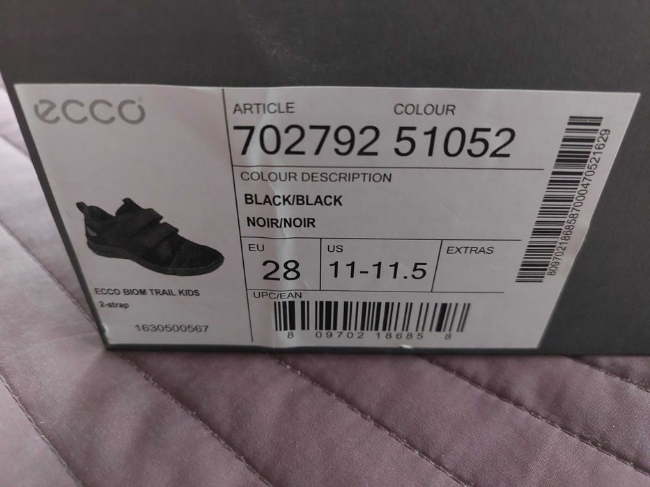 Buty ecco 28 dziecięce