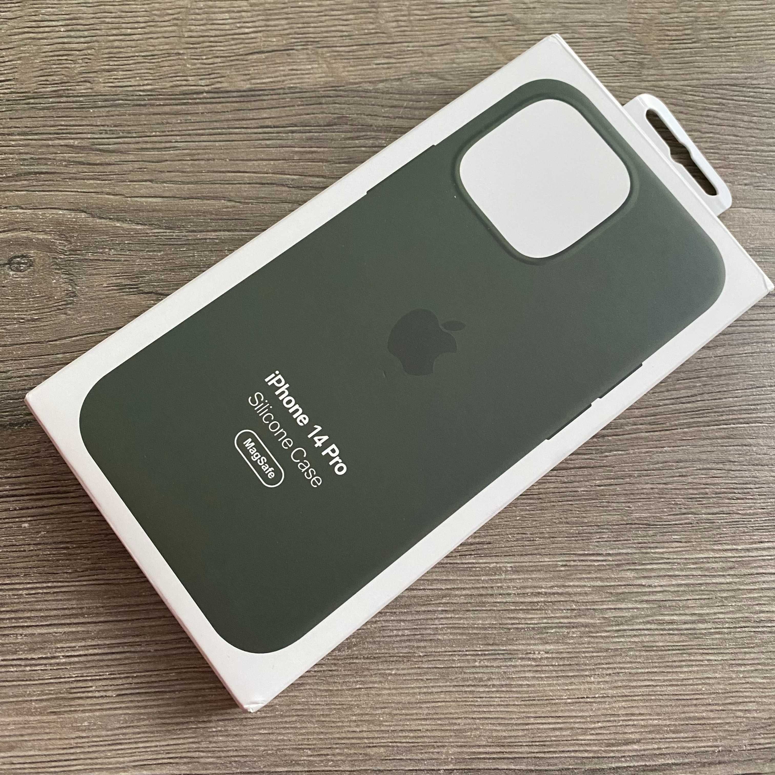 Чохол Iphone 14 Pro Apple Silicone Case MagSafe Olive оливковий зелени