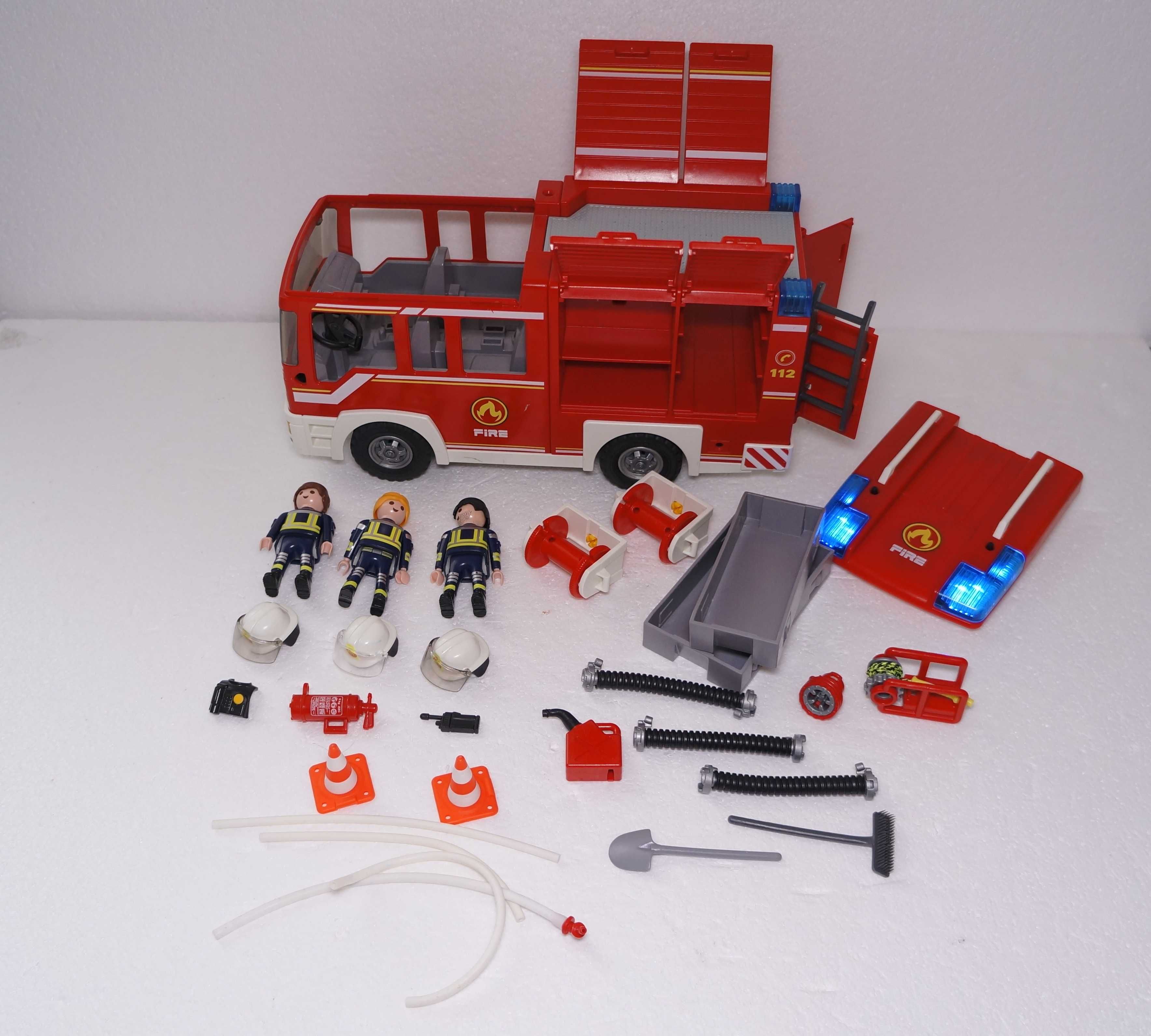 Playmobil 955  Wóz Straży Pożarnej Straż Światło i Dźwięk Playmobile