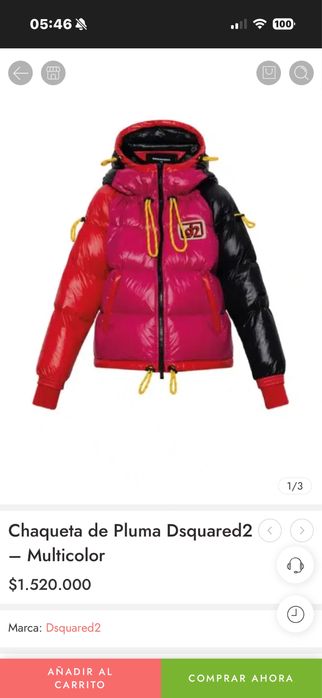 Пуховик Dsquared 2