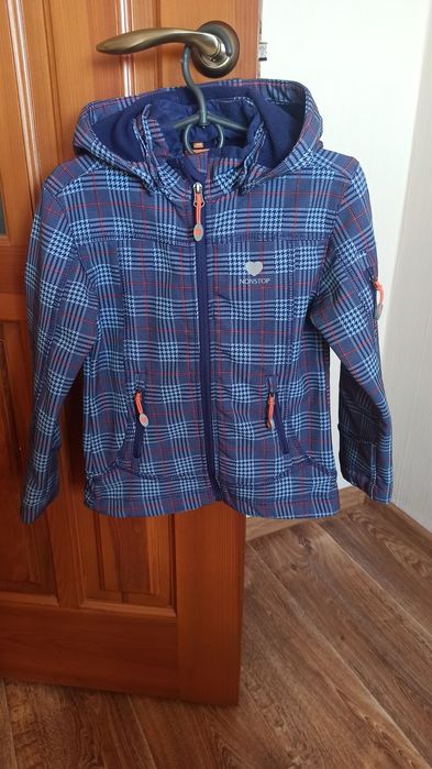 Куртка демисезонная Softshell для девочки от Non Stop