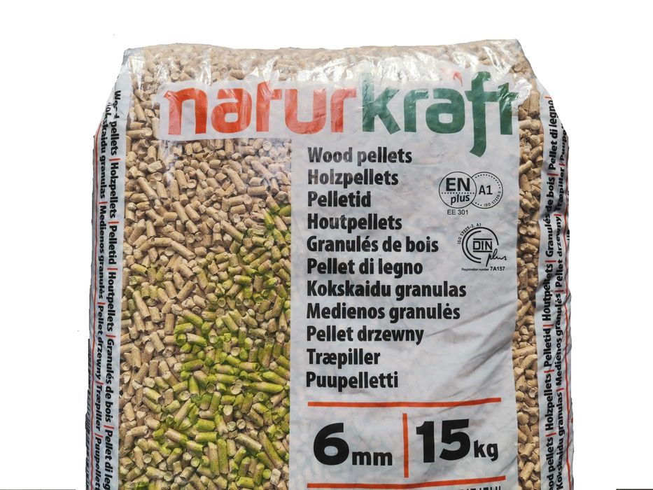 Pellet Drzewny 6mm, Certyfikat EN+A1, DIN+, Pellet Premium
