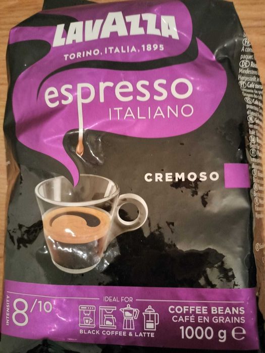 Kawa LAVAZZA ESPRESSO Italiano CREMOSO 1kg ziarnista Niemcy