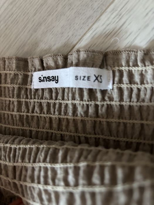 Spódnica mini z marszczeniami