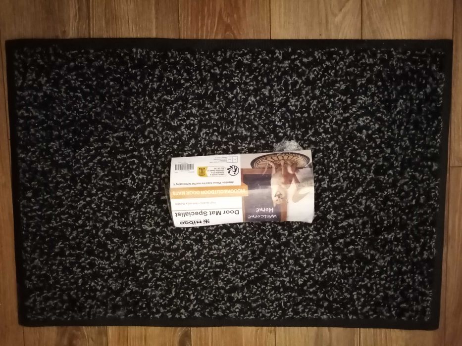 Mibao Wycieraczka do użytku wewnątrz i na zewnątrz, 40 x 60 cm