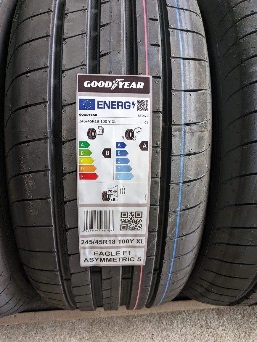 245/45R18 Goodyear Eagle F1 Asymmetric 5 LATO NOWE