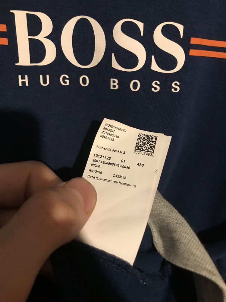 Мужская кофта зип zip Hugo boss L size