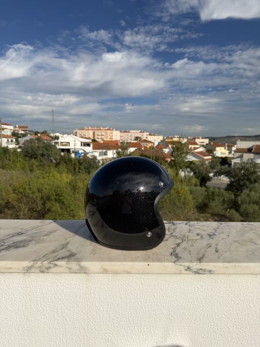 Capacete Jet Origine Primo Cosmo Preto