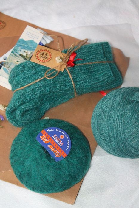 Чоловічі шкарпетки носки шерсть вовна мохер