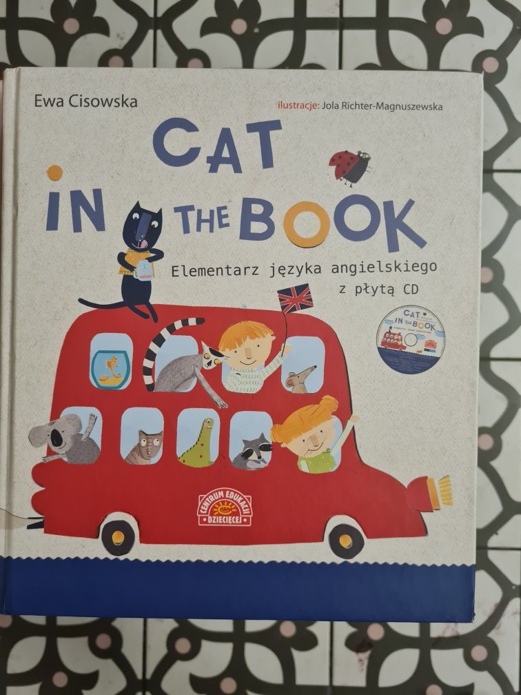 Cat in the book Ewa Cisowska z cd