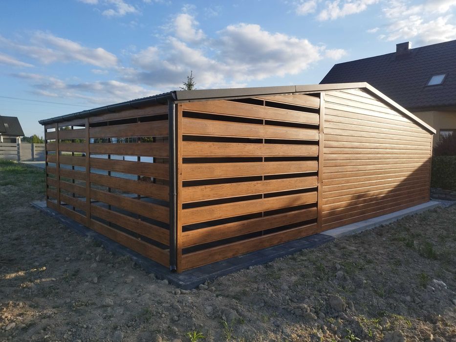 Wiata samochodowa,Garaż Blaszany, Hala, Pomieszczenie Gospodarcze