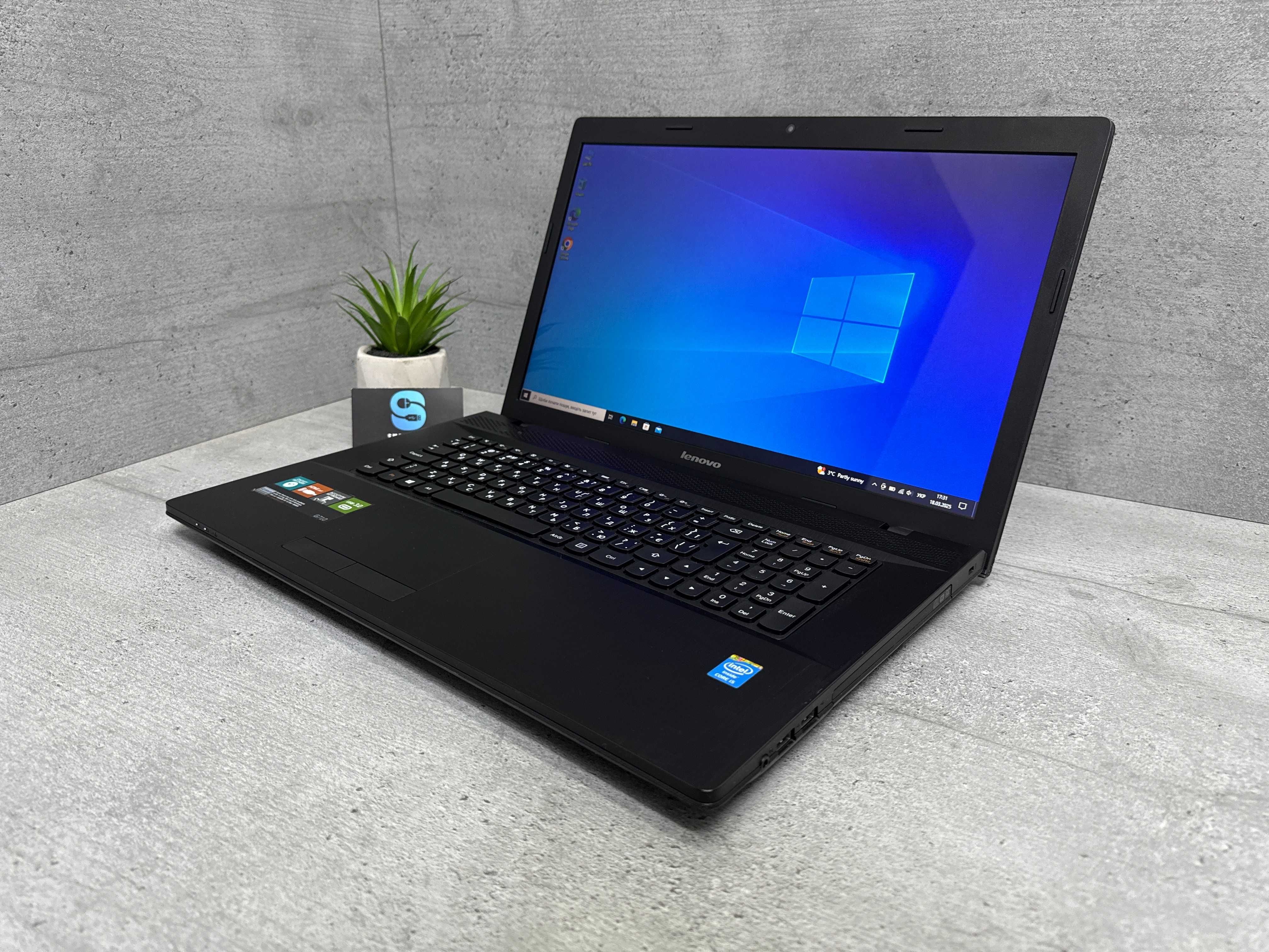 17.3"/256gb ssd/i5-4200M/Мультимедійний ноутбук Lenovo G710/8gb ddr3