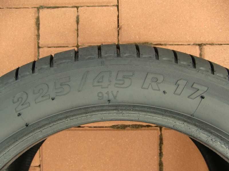 Opony Letnie 225/45R17 ciche 4szt WYSYŁKA