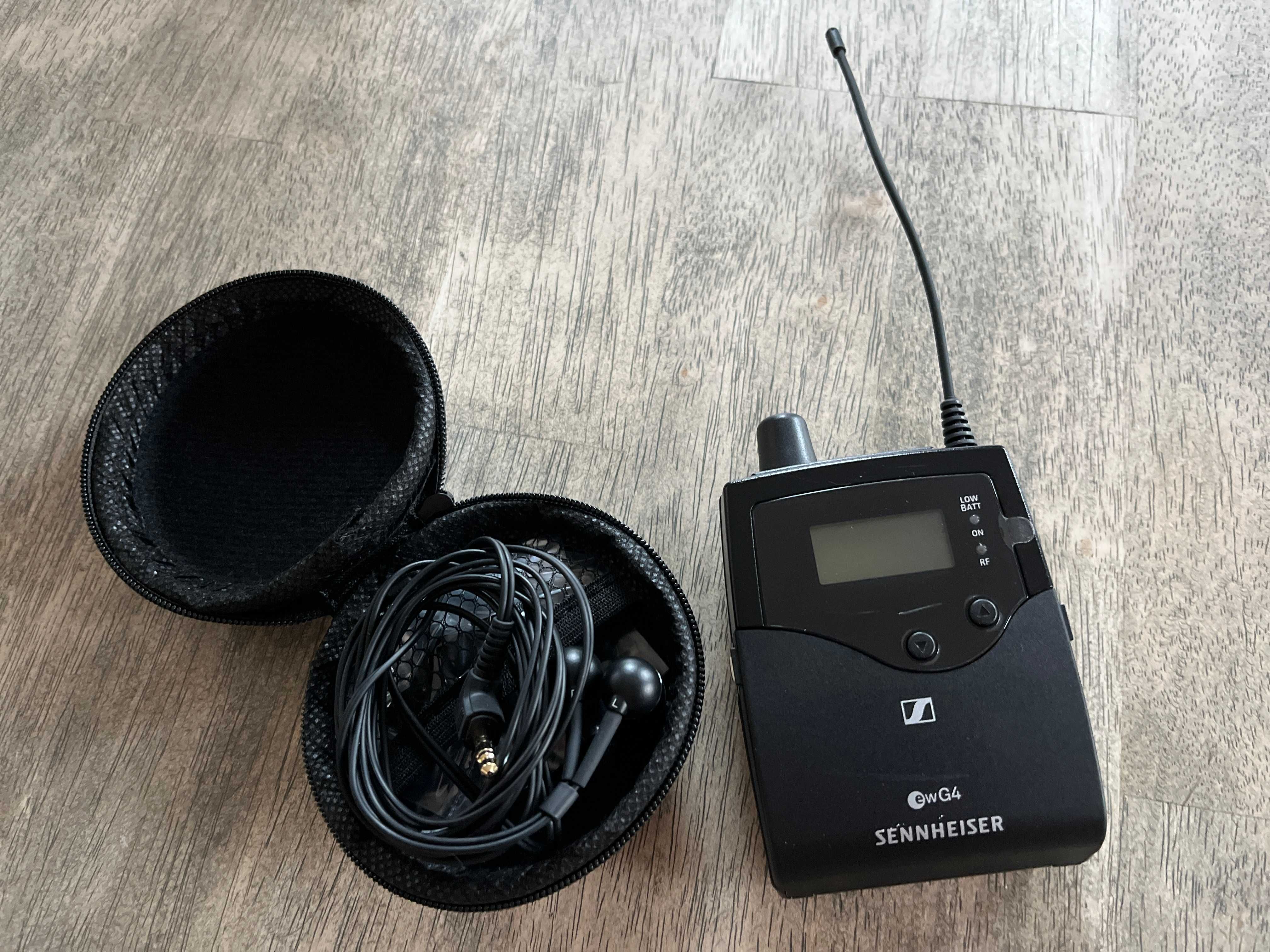 System bezprzewodowy, odsłuch Sennheiser ew IEM G4 A1