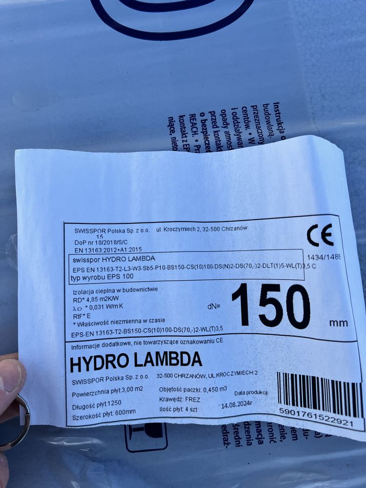 Swisspor Hydro Lambda EPS 100 0,031