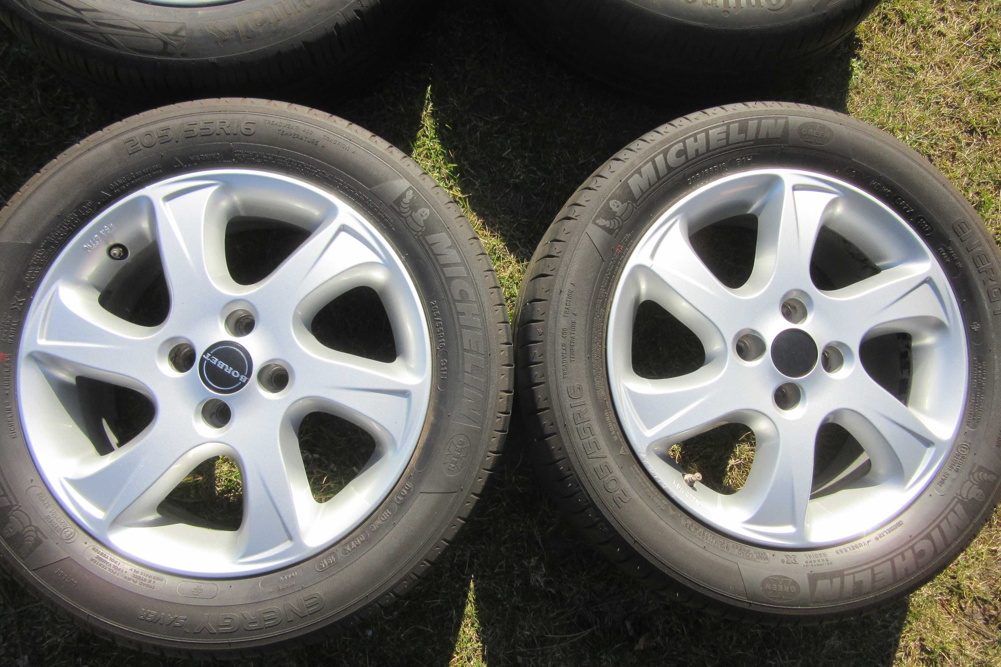 koła aluminiowe 16 4x100 ET 38 Renault Scenic II Megane  Clio  Captur