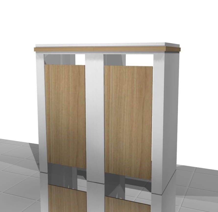 Przymierzalnia SOP 04 190x95x210cm