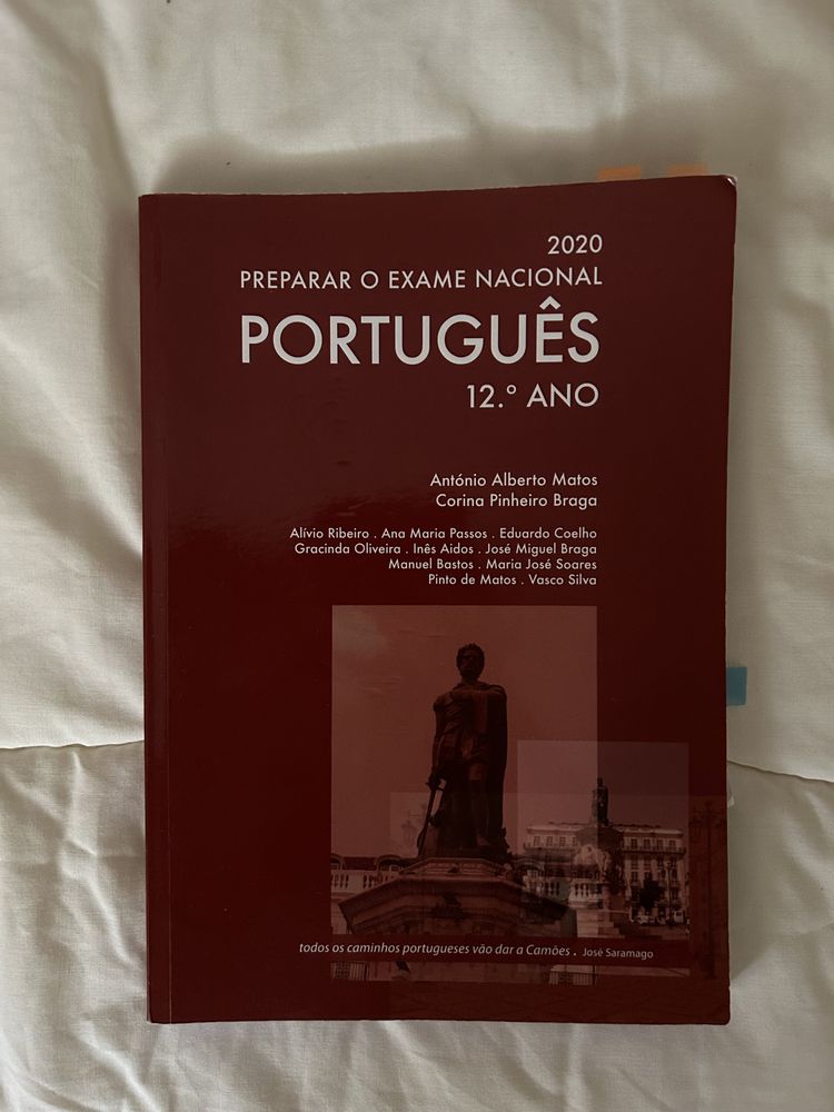Livro de preparação para o exame de português de 12º ano
