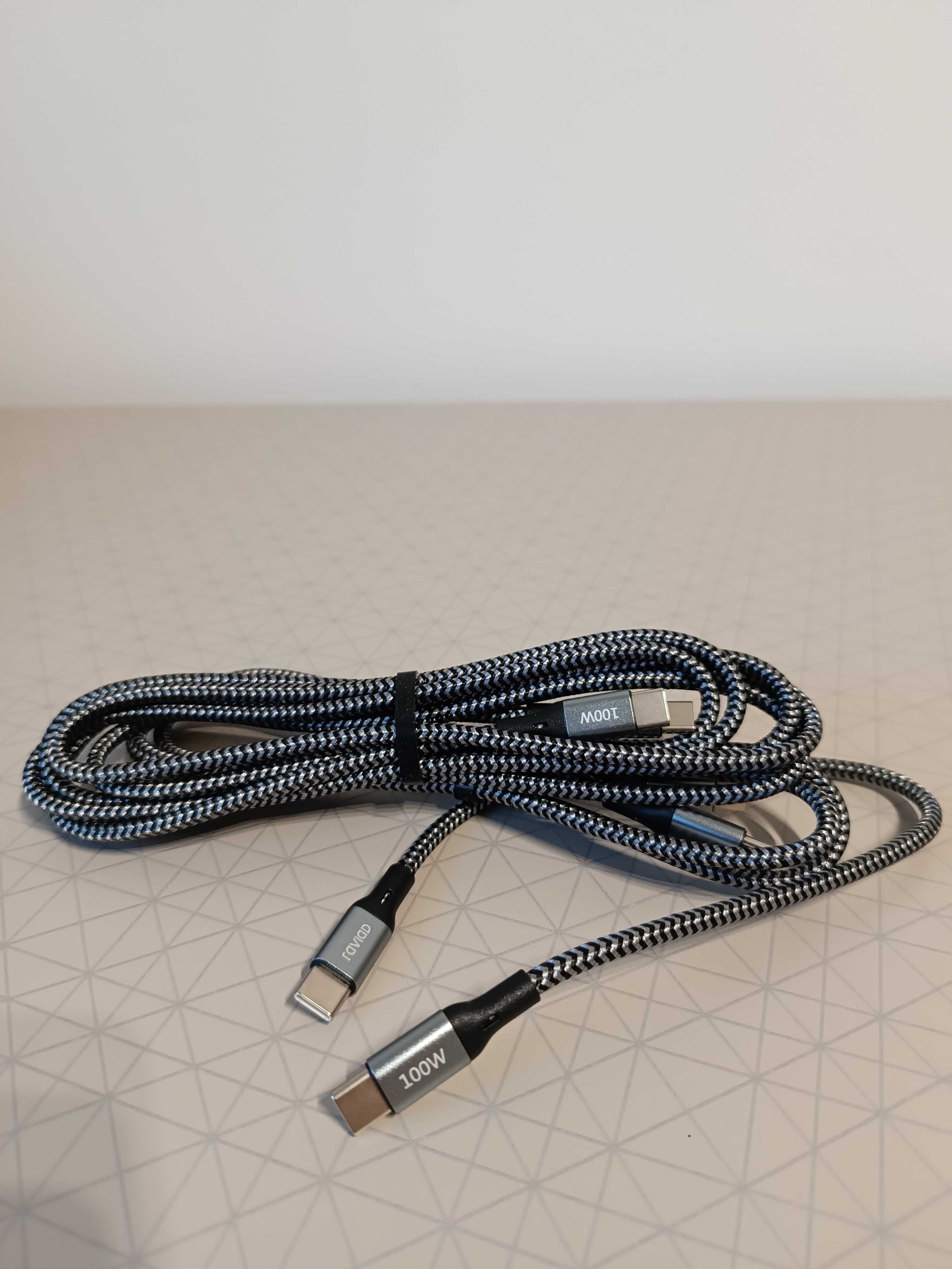 RAVIAD kabel USB C do USB C 3 sztuki