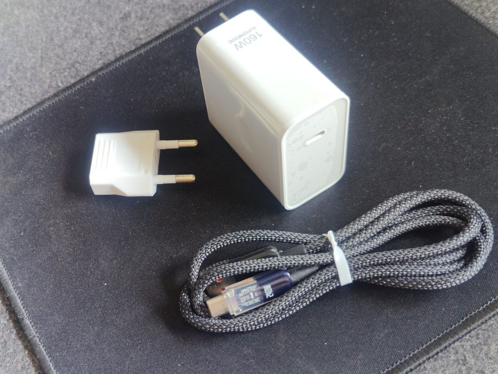 Ładowarka supervooc 160w adapter i przewodów 240w nowe