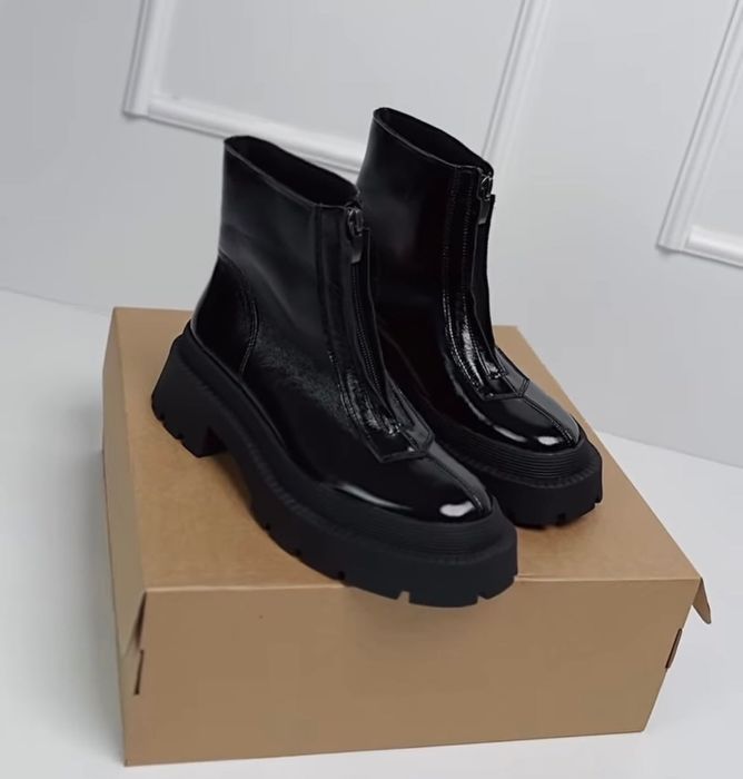 Челсі натуральна лакована шкіра