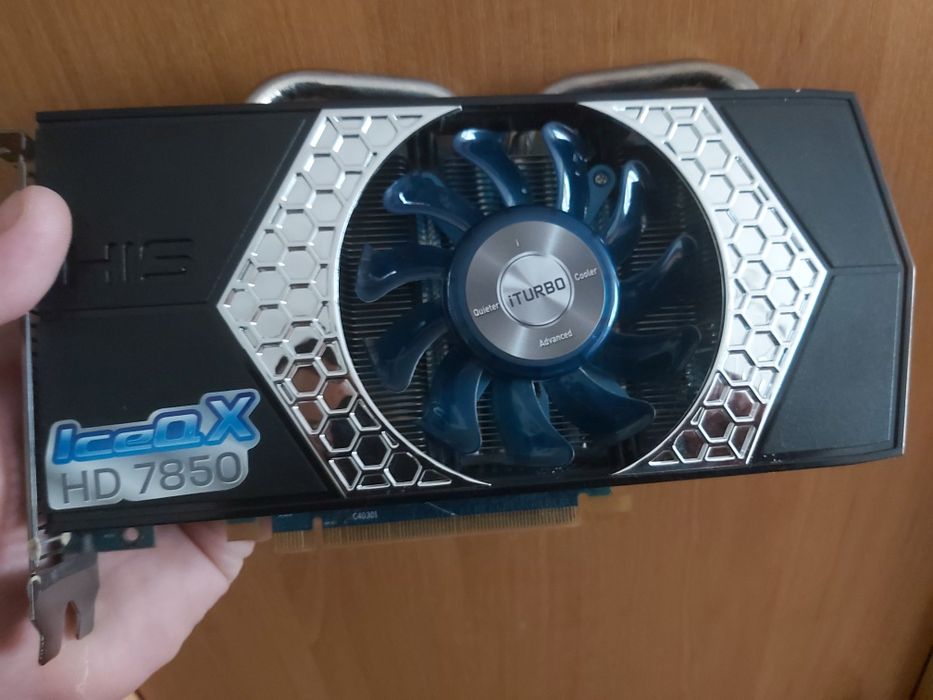 Видеокарта HIS 7850 IceQ X 2GB GDDR5 PCI-E DVI/HDMI/2xMini DP