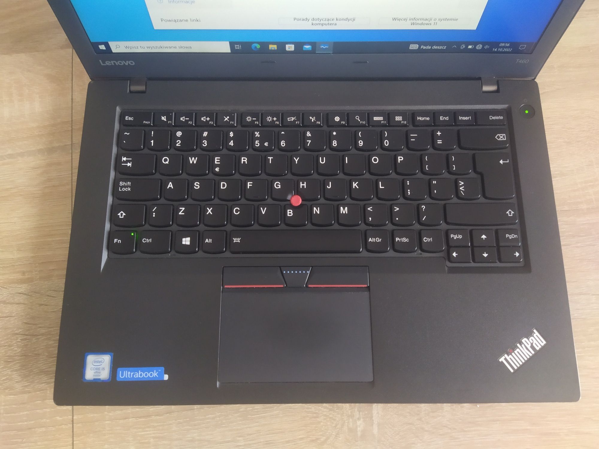 Lenovo T460 8GB 240SSD i5