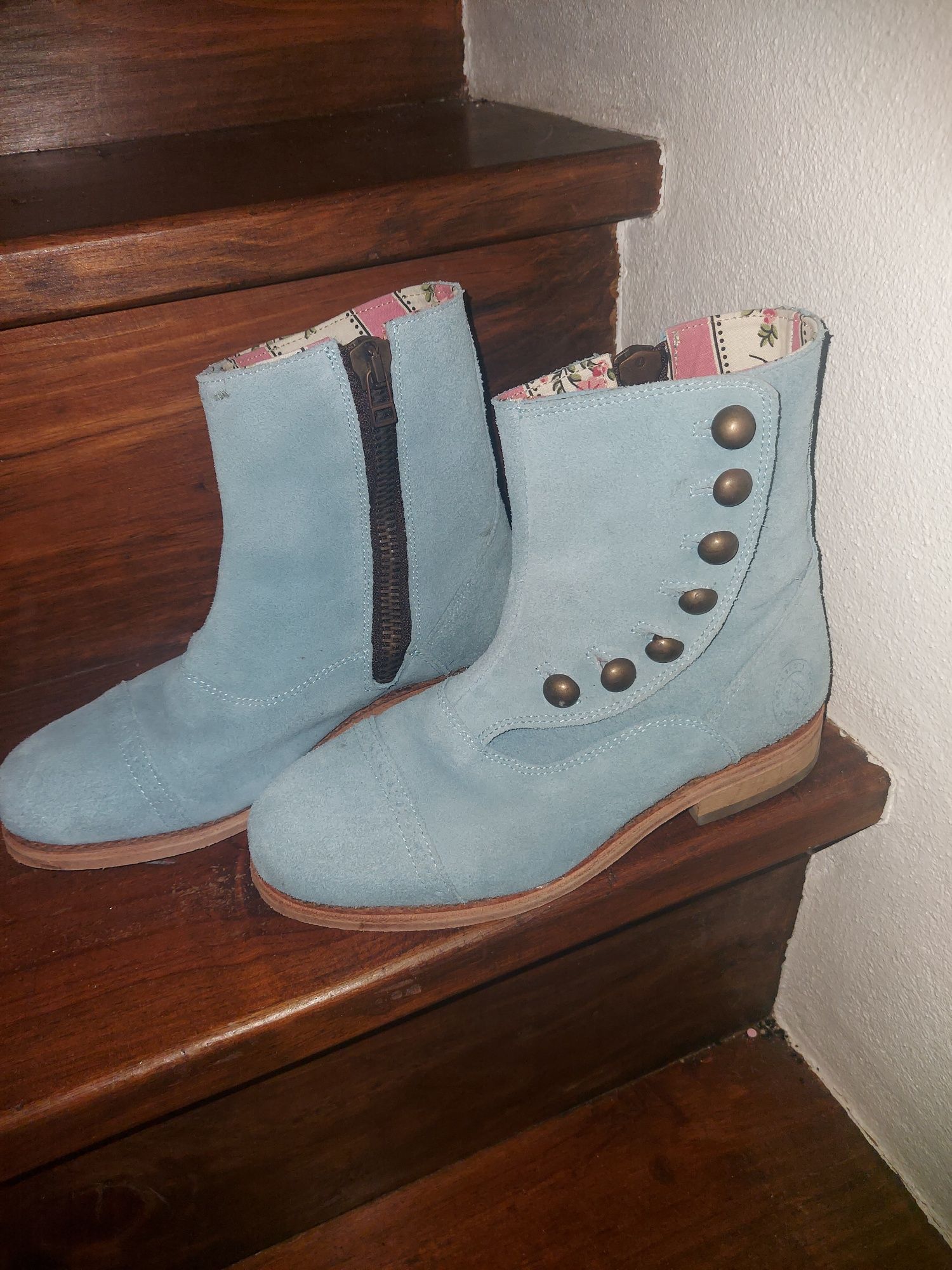 Botins Green Boots