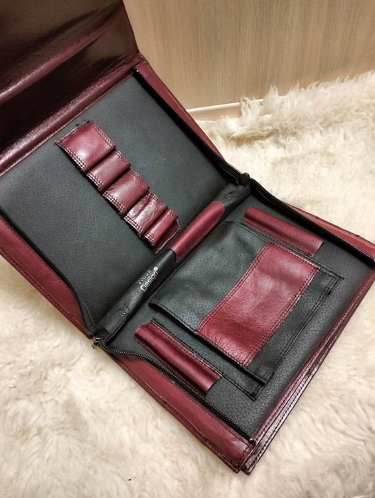 Чоловіча шкіряна сумка органайзер