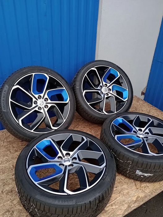 KOŁA ZIMOWE ALUMINIOWE VOLVO C40 LYNK&amp;CO R20 5X108 ET52 8J 235/45 R20 100V CONTINENTAL WINTERCONTACT TS850P