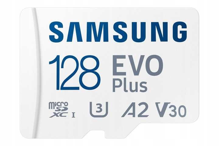 NOWE Karta Pamięci Samsung EVO Plus MB-MC128SA/EU MicroSD 128 GB